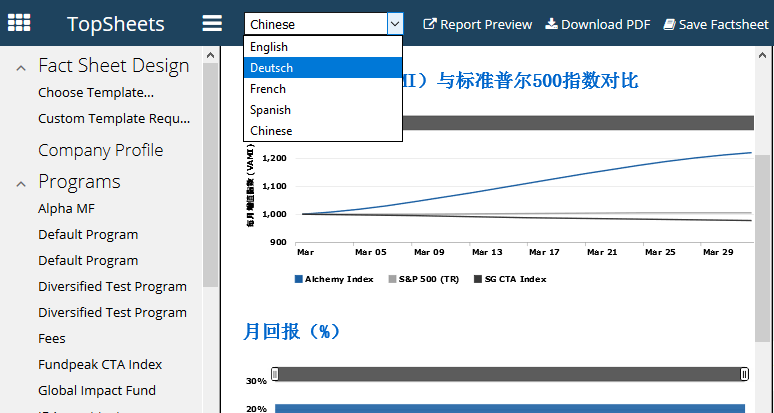 Multilingual Factsheets Image